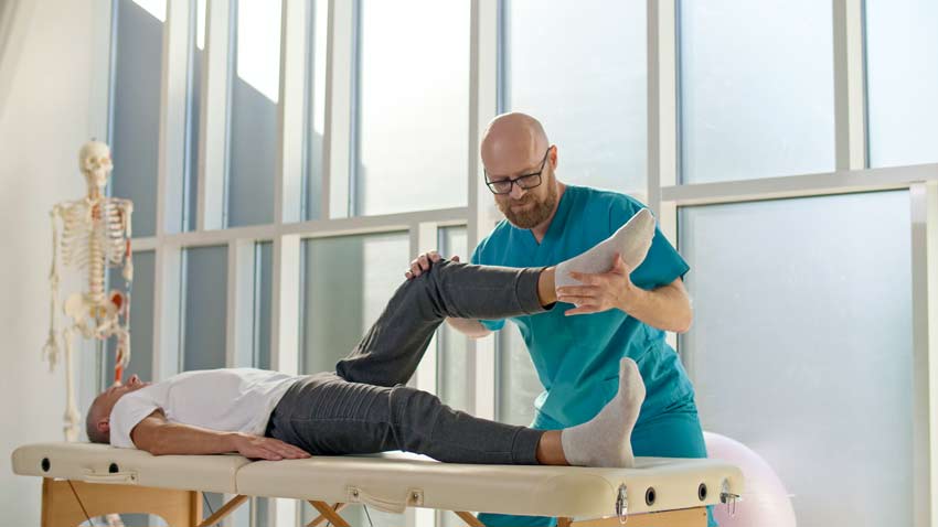 Recuperación de rodilla